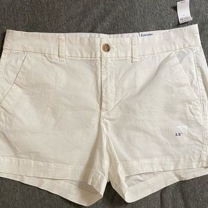 White shorts